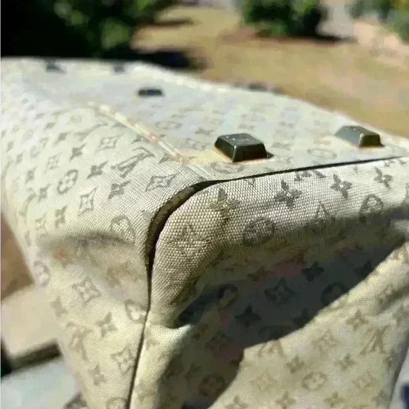 Louis Vuitton denim Josephine EUC in Olive Green “One of one. Will not relist.” - Picture 11 of 17